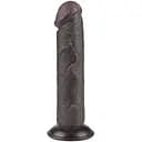 Фаллоимитатор с присоской Lovetoy Sliding-skin Dong 20 см черный