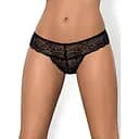 Стринги Obsessive Miamor S/M черный