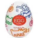 Мастурбатор-яйцо Tenga Keith Haring Egg Street