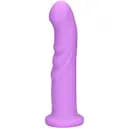 Вибратор Loveline Ultra Soft Silicone Rotating G-Spot 20 см фиолетовый