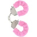 Наручники Toy Joy Furry Fun Cuffs 28 см рожевий