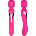 Вібратор B - Series Fox Dual Massager Pulsator 22.6 см (рожевий)