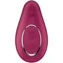 Вібратор Satisfyer Dipping Delight 9 см бордовий