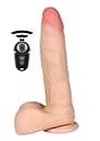 Вібратор B - Series Real Herkules 8", 23 см (тілесний)
