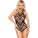 Сексуальне боді в сітку GO HOTTER чорний Penthouse s/l