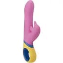 Вібратор-кролик PMV20 Dolphin Vibrator Ротація стовбура подвійна стимуляція