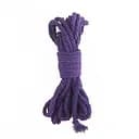 Бавовняна мотузка BDSM 8 метрів, 6 мм, колір лаванда