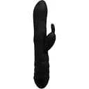 Вібратор-кролик Adrien Lastic Twister 23 см чорний