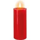 Низькотемпературна свічка Fetish Tentation SM, 10 см (червоний)