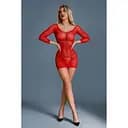 Платье-сетка Caprice Lingerie Model 01 One size Red