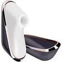 Вакуумный стимулятор клитора с вибрацией Satisfyer Pro Traveler серый