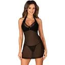 Пеньюар Obsessive Medilla chemise & thong XL/2XL