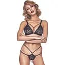 Мереживний еротичний комплект Anais Alcyone L чорний