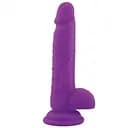 Фалоімітатор Real Safe Rod Slim, 19 см (фіолетовий)