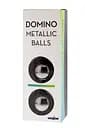 Вагинальные шарики Seven Creations Domino Metallic Balls, 20 см, серебристый