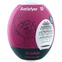 Мастурбатор яйцо Satisfyer Egg Single Bubble белый