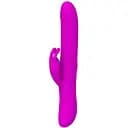 Вібратор-кролик Pretty Love Byron 25 см фіолетовий