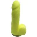 Крафтове мило-член із присоскою Чистий Кайф Yellow size S натуральне