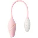 Віброяйце з вакуумним стимулятором KisToy Cathy Mini