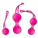 Набір вагінальних кульок Stifler's Collection Geisha Balls, 3 шт., рожевий