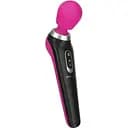 Потужний вібромасажер PalmPower EXTREME Pink водонепроникний з плавним регулюванням