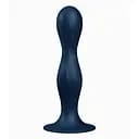 Фаллоимитатор Satisfyer Double Ball-R 17.7 см синий