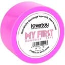Бондажная лента Lovetoy My First Bondage Tape 15 м розовый