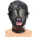 Маска Fetish Tentation Enjoy Pain BDSM Hood With Mask черный