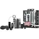 Набір секс-іграшок Loveboxxx Hot'n Steamy Starter Kit 9 шт. чорний