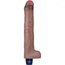 Вібратор Lovetoy Real Softee 10.5" 26.5 см коричневий