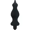 Анальная пробка с вибрацией Adrien Lastic Bullet Amuse Black диаметр 3.9 см