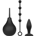 Набор новичка для анальной стимуляции Nexus Anal Beginner Kit спринцовка 224 мл анальные бусы 20 м