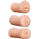 Набір мастурбаторів NMC XXX To-Go 3 in 1 3 шт. тілесний