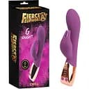 Вібратор кролик Fierce Euphoria G Knight 20.5 см фіолетовий
