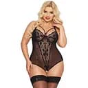 Боди Softline Amanda 3XL черный