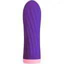 Вібратор для клітора Pleasures Bullets Twist Shout 8.5 см фіолетовий