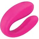 Вібратор Clara Morgane Sweet Couple 6.8 см (рожевий)