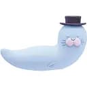 Вакуумний вібратор CuteVibe Franky Blue