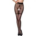 Колготки с открытым доступом с контрастными шортиками Tiopen 011 black (20 den) - Passion 1/2