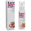 Масажна олія Love To Love Love Me Tender, Strawberry, аромат полуниці, без парабенів 100 мл