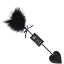 Лоскіт зі шльопалкою Піка Art of Sex - Puff Peak, колір Чорний