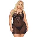 Комплект белья Softline Aldona 2XL черный