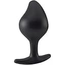 Силиконовая анальная пробка Mystim Rocking Force L для электростимулятора диаметр 4.7 см