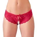 Трусики Cottelli Lingerie Lace XL (червоний)