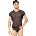 Комплект белья Shirt and Shorts 4607 M/L черный