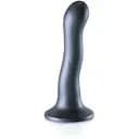 Фаллоимитатор Ouch! Curvy G-Spot Dildo 7apos;apos; 17 cm (серый)