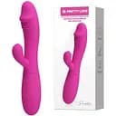 Вибратор-кролик Pretty Love Snappy 19.5 см розовый