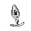Анальная пробка Pillow Talk Sneaky Stainless Steel Butt Plug 6.6 см (серебристый)