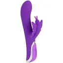 Вібратор-кролик Sweet Smile Rechargeable Rotating 23 см фіолетовий