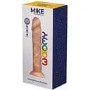 Силиконовый фаллоимитатор Wooomy Mike, термореактивный, с присоской, длина 19,7 см, диаметр 4,2 см